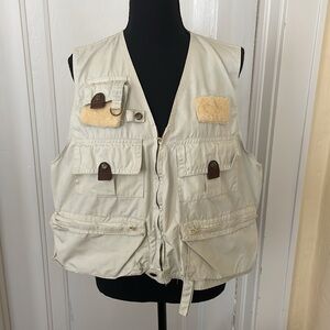 Vintage South Bend Sporting Goods Inc Chicago Royal CoachmanFishing Vest 1/size